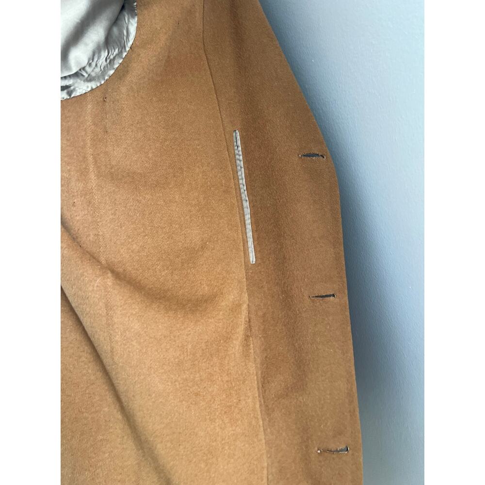 EXTREMELY RARE 1963 Vintage Stroock Vicuna Trench Overcoat Scarf Collectible JL - Picture 12 of 16